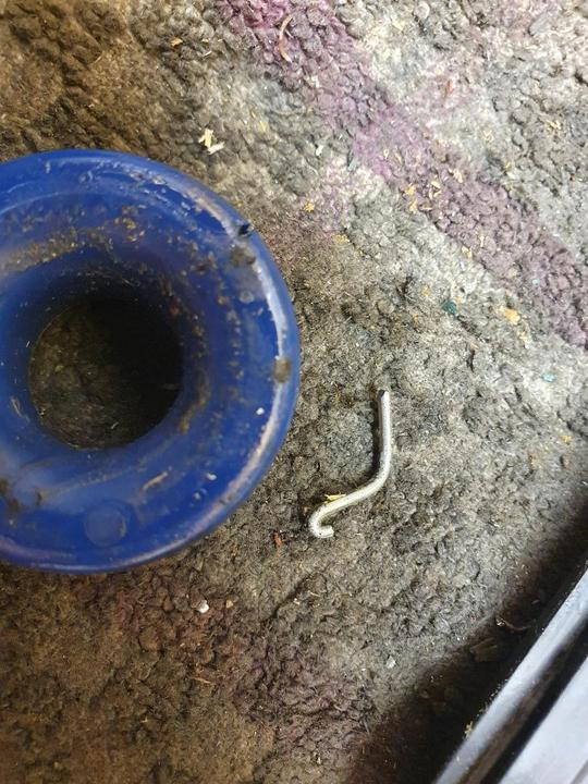 Nail removed from bumper Paslode IM65